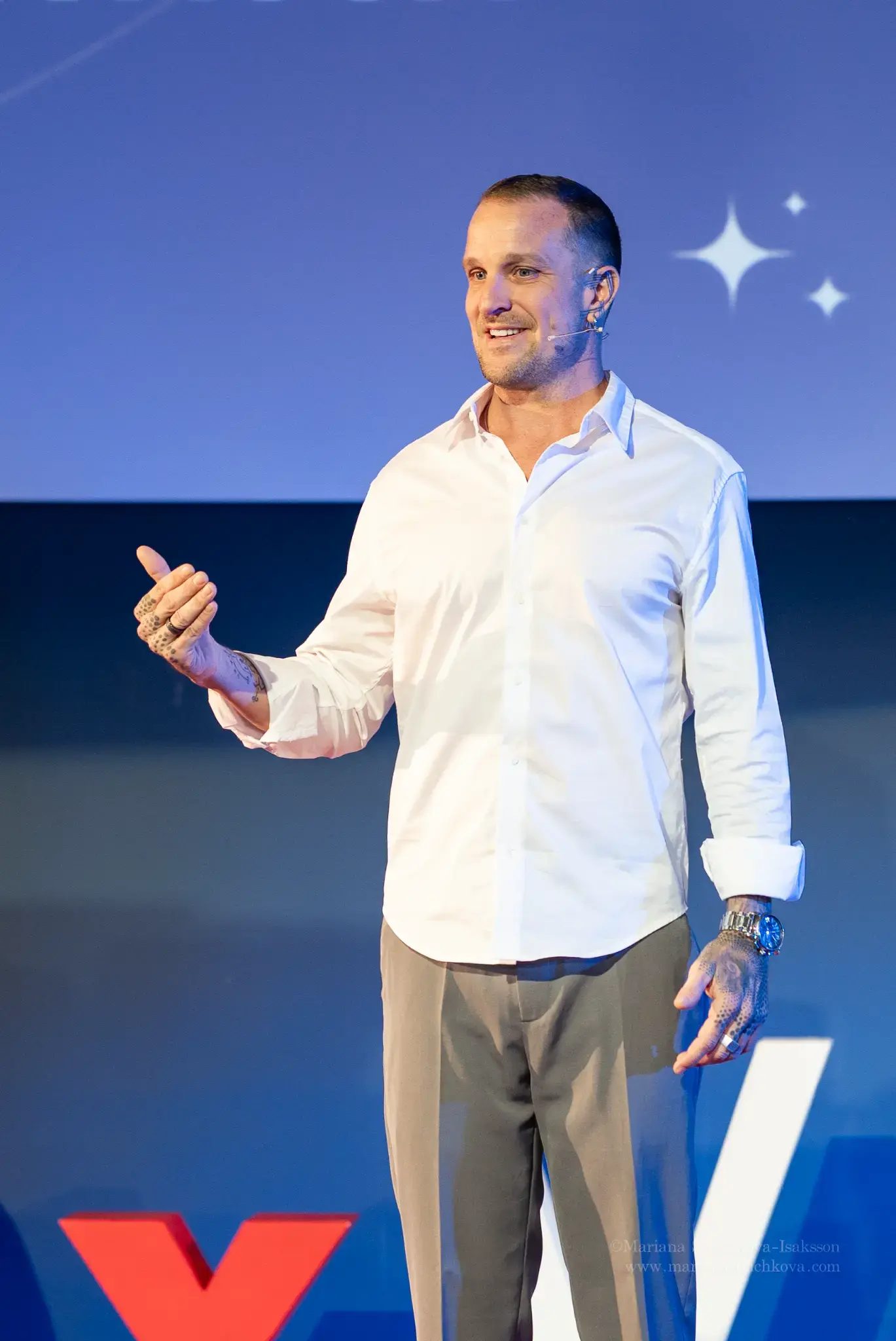 Brian Kelly speaking at TEDx